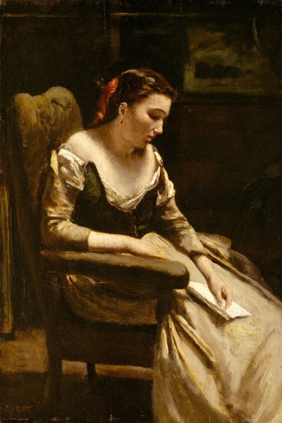 La lettre tekijältä Jean Baptiste Camille Corot